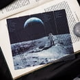 thumbnail image 4 of Juego de 5 marcadores de PVC esmerilado Roaming the Universe, con forma de tarjeta, luna, estrellas, nubes y cielo, estilo Ins, para libros, regalos para amigos y niños, 4 of 5