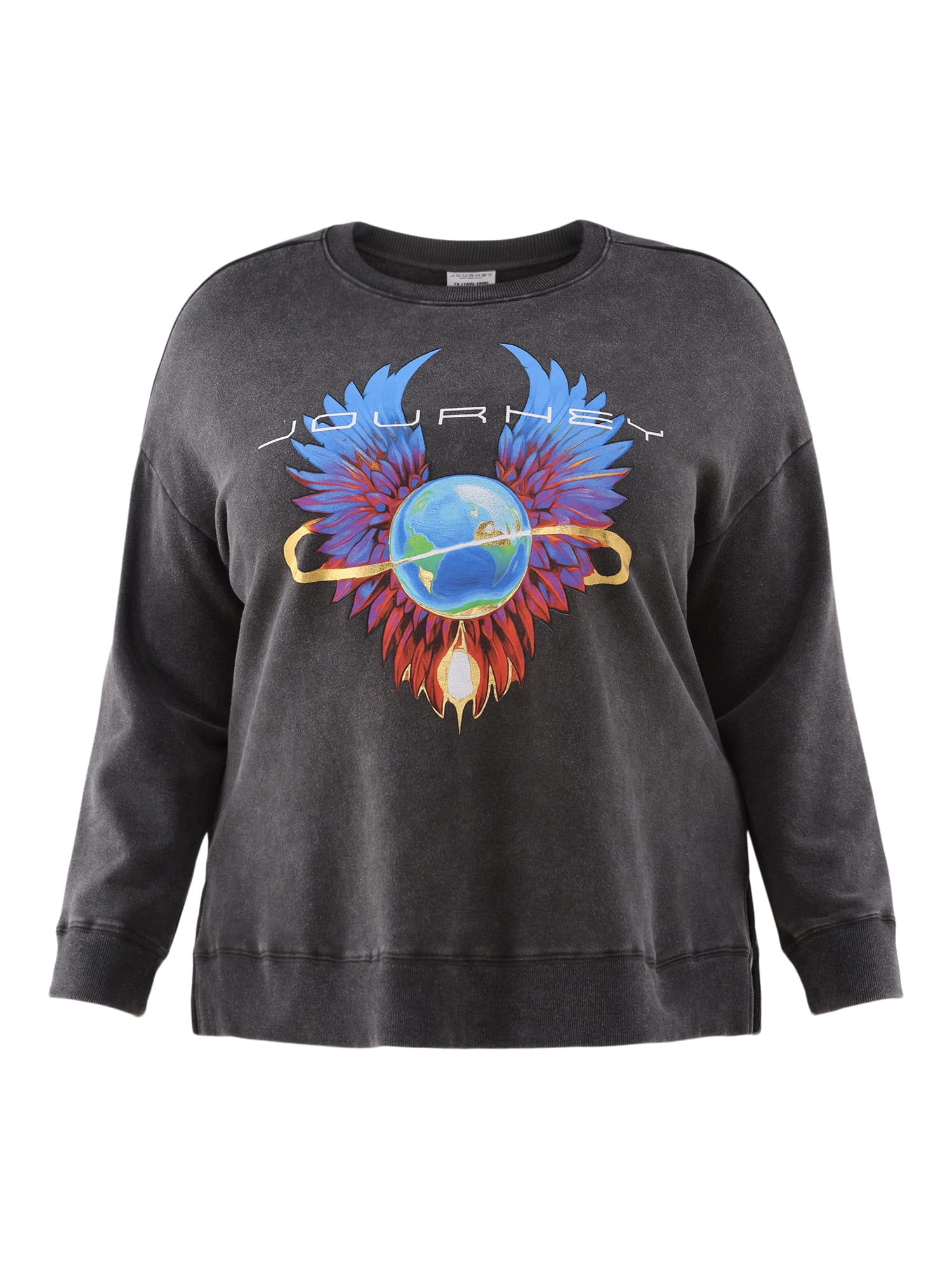 Terra & Sky Women's Plus Journey Graphic Sweatshirt, Sizes 0X-5X