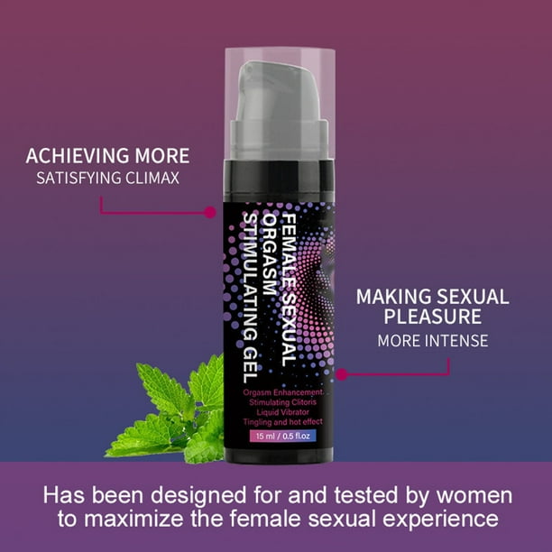 Gel estimulante sexual femenino, lubricante femenino: lubricante personal a  base de agua, apto para juguetes, que mejora la comodidad y la facilidad de  la actividad. Gel estimulante de 15 ml/0.5 onzas |