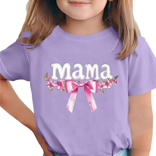 T-Shirt pour Enfants, Imprimé de la Fête de l'Indépendance à Manches Courtes et Col Rond, Haut Décontracté et Polyvalent pour Garçons et Filles de 3 à 15 Ans