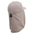 thumbnail image 4 of Aqua Lion Flag Embroidered Flap Hats - Khaki OSFM, 4 of 5