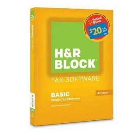 H&R Block Tax Software 15, Basic