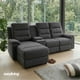 thumbnail image 1 of Sala Esquinera Reclinable Easy Living Dubai Gris Oxford, 1 of 7