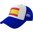 thumbnail image 1 of Flag of Spain Mesh Back Trucker Cap Baseball Cap, 1 of 8