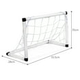 thumbnail image 2 of Hytrove 1Set Portable Football Training Set with Black Inflatable Football and Soccer Doors for Indoor Outdoor Use, 2 of 8