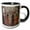 Black/White, variant on 3drose, Messer Ansaldo Showing Madonna Dianova His Enchanted Garden by Marie Stillman, 11oz Mug