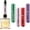 Purple, Pink, Green, Red, variant on Refillable Perfume Portable Atomizer Bottle Refillable Perfume Spray, Travel Perfume (5ml, 4 Pack) (Silver, Pink, Gold, Black)