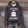 thumbnail image 2 of EHQJNJ Sweat à Capuche Camouflage pour Femmes Mode Imprimé Spectre Manches Longues Col Rond Chandail en Molleton à Capuche pour Femmes Pull Graphique, 2 of 3