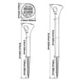 thumbnail image 7 of 8 Pack LED Solar Pathway Lights, Motion Sensor Walkway Landscape Lights, Lighting Throughout the Night, 6500K Pure White, 7 of 7