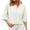 White, variant on Half Sleeve Womens Knit Outfits Cropped Button Down Tops Oversized Lightweight Ribbed Knit Cardigan Sweaters