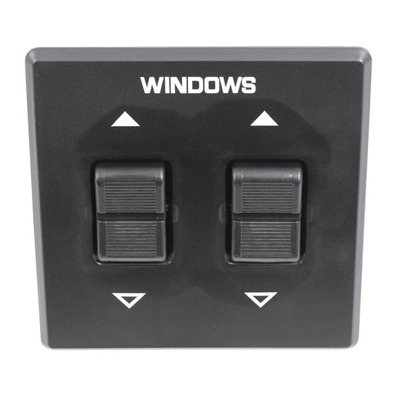 Brock Replacement Drivers Front Power Window Switch Compatible with 85-95 Van 15590707