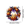thumbnail image 2 of RKSTN Pumpkin Skeleton Garland Pendant C, 2 of 4