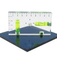 thumbnail image 2 of Regla de medición de inclinómetro de precisión de integración magnética de burbuja de burbuja magnética de Sunnimix Mininivel de burbuja, 2 of 8