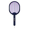 thumbnail image 1 of Racket & Bug Mosquito Raqueta Interior con Trampa de luz Fly Killer Plegable USB Recargable, 1 of 6