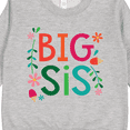 thumbnail image 3 of Inktastic Big Sis Girls Cute Sister Announcement Toddler Sweatshirt, 3 of 4