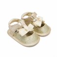 thumbnail image 2 of Yoyauz Baby Girl Mary Jane Shoes Anti Slip Rubber Sole Ballet Slippers Princess Dress Wedding Shoes Newborn Kids Shoes Toddler Shoes（0-12 Month）, 2 of 7