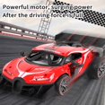 thumbnail image 3 of CNKOO 930-7A RC Alloy Remote Control Car 1 18 Spray Stunt Car High-Speed Racing Drift Skeleton Car Children‘s Sports Car, 3 of 10