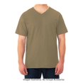 thumbnail image 4 of Playera Fruit Of The Loom para Hombre, Cuello V Manga Corta Café Khaki Talla  EG, 4 of 4