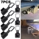 thumbnail image 1 of Receptor Enganche Remolque DQrwqpou Con Enchufe Cuadrado Automático Goma Con Tapa 7 Uds, 1 of 8