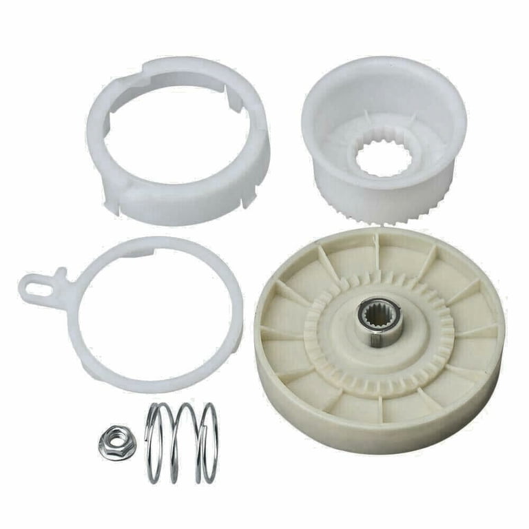 W10721967 + W10006384 Washer Pulley Clutch Kit with Belt for dries van noten ワイドパンツ