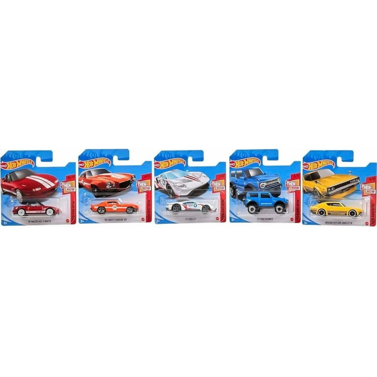 Hot Wheels 2021 Then and Now Complete Set of 10 Diecast Vehicles 1