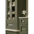 thumbnail image 3 of Amerock Maymont 1-5/8 inch (41mm) Length Square Polished Nickel Cabinet Knob Backplate, 3 of 7
