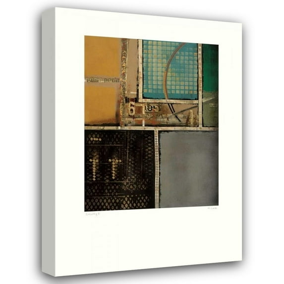 Michael Lentz 18x24 Gallery Wrapped Canvas Wall Art Titled - Circuitry I