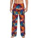 thumbnail image 1 of Fotbe Colorful Hawaii Palms Pantalones de Pijama para Hombre, Pantalones de Dormir, Pantalones de Casa con Cintura Ajustable y Bolsillos-XX-Large, 1 of 6