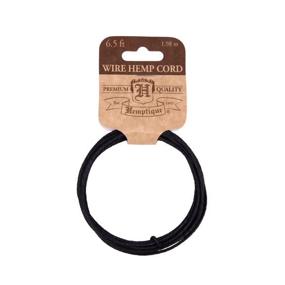 Hemptique 6.5ft Hemp Wire Twine for Arts & Crafts