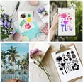 thumbnail image 4 of 1PC Hawaii Theme Stainless Steel Stencil Template Summer Coconut Beach Ball Journal Stencils, 4 of 9