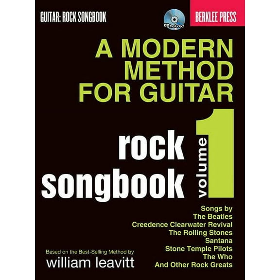 Guitar: Rock Songbook A Modern Method for Guitar Rock Songbook, Volume 1, Book 01, (Paperback)