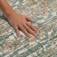 thumbnail image 3 of Addison Rugs Mayfield Premium Machine Washable Traditional Damask Basil Rectangle Rug, 5' x 7'6", 3 of 8