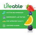 thumbnail image 7 of Lifeable Calcium Magnesium and Vitamin D Gummies – 90 Gummies, 7 of 7