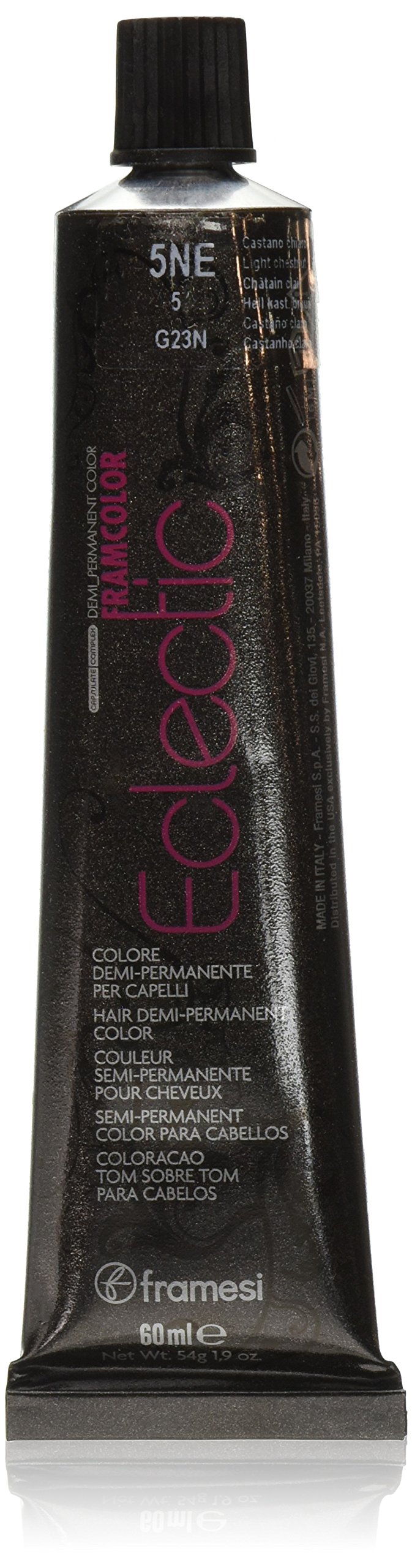 Framesi Framcolor Eclectic Hair Dye, 5NE Light Chestnut,1.9 oz (60 ml