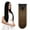 Light Chestnut Brown, variant on 4Pcs Clip in Straight Hair Extensions, Natural Straight Hairpieces with 11 Clips, 18/24 inch Long Soft Clip on Extensions Hair Pieces for Women - Dark Brown 260g Per Set