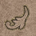 thumbnail image 3 of Linum Home Textiles 100% Turkish Cotton April 2PC Embellished Washcloth Set, 3 of 5