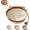 Brown, variant on Cotton Rope Woven Cat Basket,Handwoven Cotton Rope Enrichment Bed,with Attached Toy Tail,Round Cat Sleeping Beds for Indoor, Scratchable Breathable Weave,for Cats and Dogs All-Season
