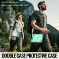 thumbnail image 5 of For Samsung Galaxy Tab A11/ Tab A9 8.7 inch Case, 360 Rotatable Handle Stand, Shoulder Strap, Drop-Proof Design, Emerald Green, 5 of 7
