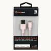 Refurbished Blackweb BWA18WI004 Sync and Charge Cable with Lightning Connector Light Pink 3FT