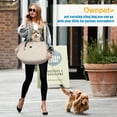thumbnail image 4 of Ownpets Beige Pet Sling Carrier with Adjustable Strap and Pocket Shoulder Pad Fits 15 to 20lbs Extra-Large Dog/Cat, 4 of 9