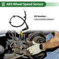 thumbnail image 2 of Unique Bargains ABS Wheel Speed Sensor Rear Left ABS Sensor Anti-lock Braking System Sensor No.599103M000/AB0857 for Hyundai for Genesis 2009-2013, 2 of 7