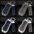 thumbnail image 4 of Funda de metal para llavero de coche, funda para llavero interior de cuero para Xpeng Xiaopeng P5 P7 G9 G3i, 4 of 4