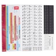 thumbnail image 4 of Key Decoration,Piano Key Sticker Transparent Sheet Music Stickers Piano Key Paster Eco-Friendly Materials, 4 of 14