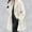 White, variant on AOOCHASLIY 2023 Women Tops Women Shawl Collar Fleece Coat Elegant Long Coat Outerwear Jackets
