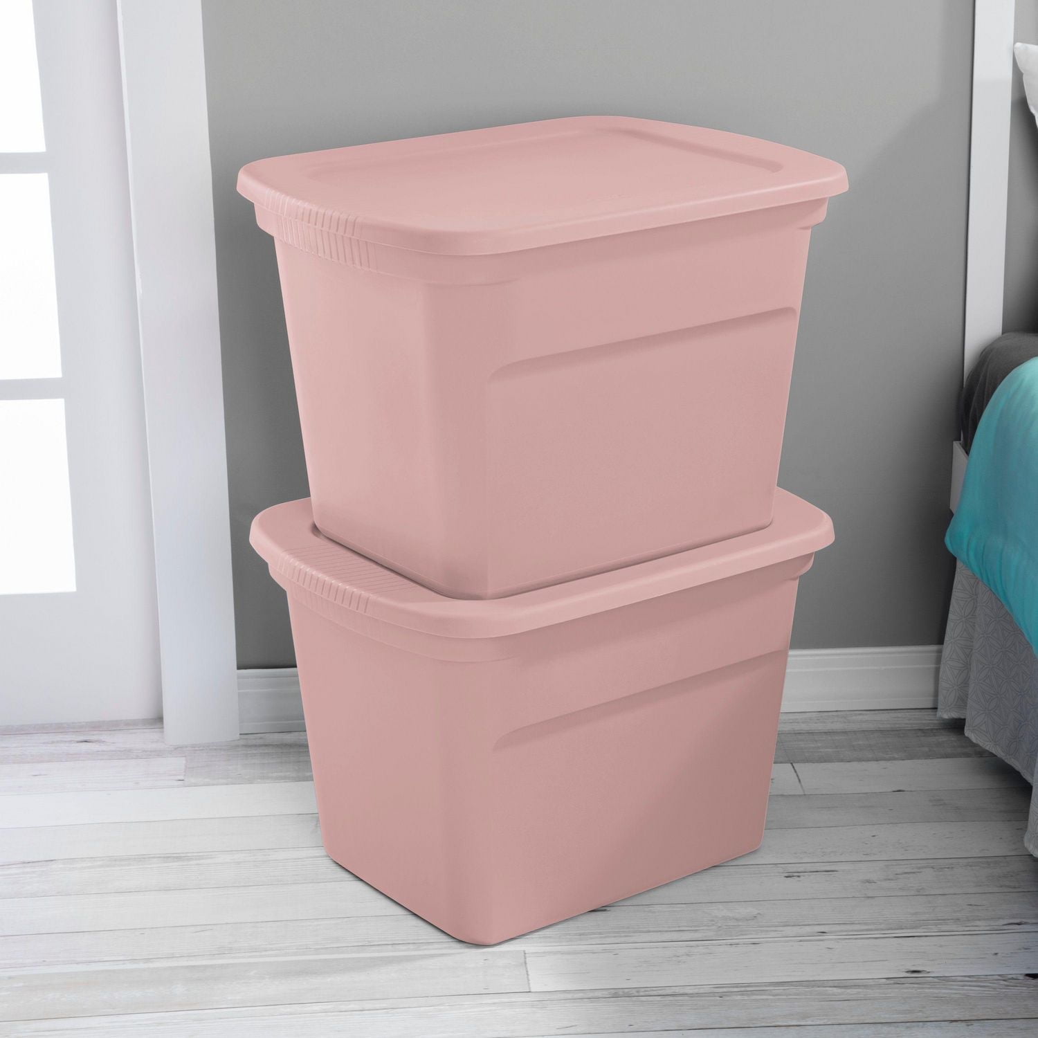 Sterilite Boîte 68L - Rose