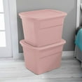 thumbnail image 4 of Sterilite Boîte 68L - Rose, 4 of 4