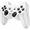 White, variant on RetroFam 2 Pack Wireless Controller compatible for Playstation PS3 Console, Black