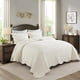 thumbnail image 2 of Juego de colchas HoneiLife Queen, 280 x 270 cm, reversible, color beige, 2 of 8