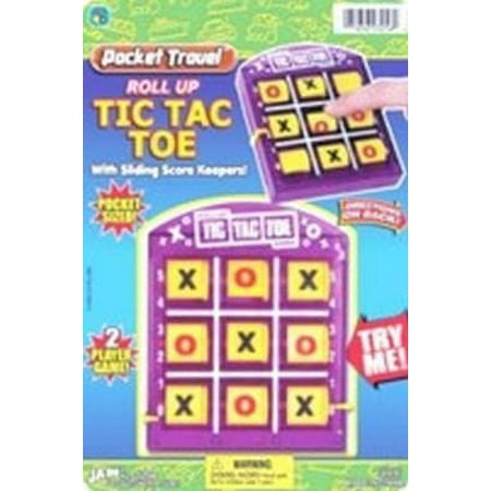 Jaru Jr3256 Pocket Size Travel Tic Tac Toe 2 Player Game