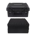 thumbnail image 1 of DYNWAVECA Portable Tool Box Hard Case Carrier Storage Bin with Pre Cut Sponge for Test Instruments Outing Equipments Cameras B, 1 of 9
